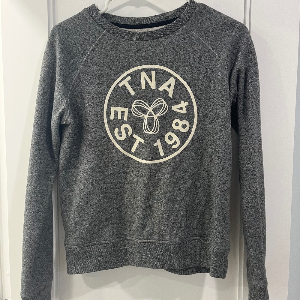 TNA/ARITZIA Grey Crewneck